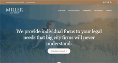 Desktop Screenshot of millerlawutah.com